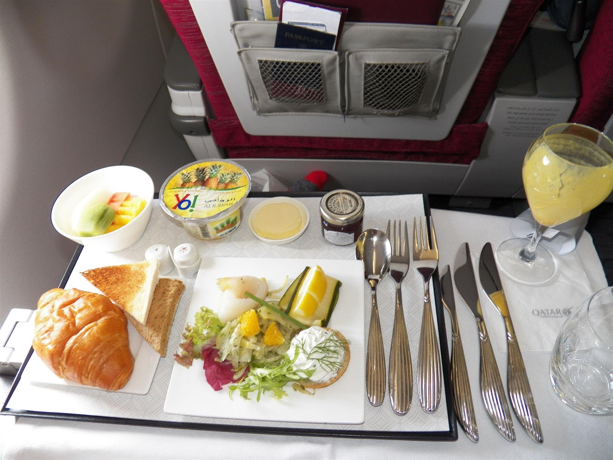 Qatar Airways Business class