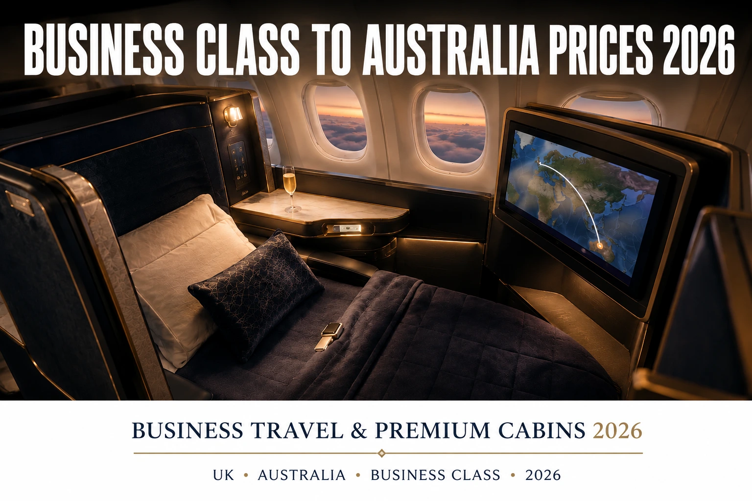 Business Class to Australia from £2,865 (2026 Prices)